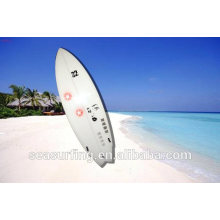 2014 heißer verkaufender super qualitätsfarbbrett sup board surfboard funboard / epoxidharz feste farbe weiße surfbretter